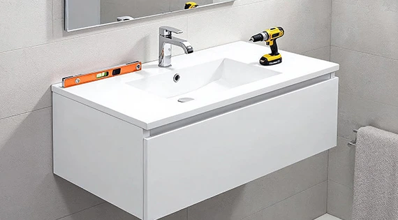 Affordable vanity installation services in Highland, IN to enhance storage and style in bathrooms.