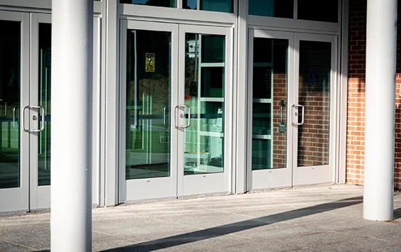 Durable aluminum storefront door installation services in Portage, IN