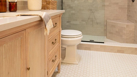 Professional small bathroom remodels in Chesterton, IN focusing on space-saving designs and quality renovations.