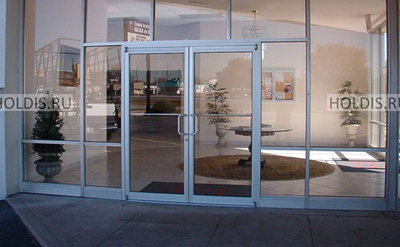 Elegant and secure glass entry door installation for Munster businesses.